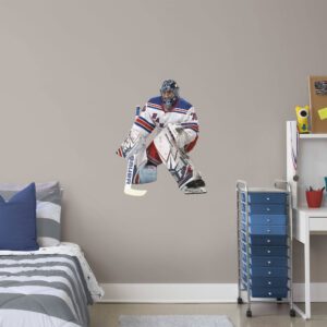 Henrik Lundqvist for New York Rangers: Away - Officially Licensed NHL Removable Wall Decal XL by Fathead | Vinyl