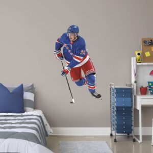 Kaapo Kakko for New York Rangers - Officially Licensed NHL Removable Wall Decal Giant Athlete + 2 Decals (32"W x 51"H) by Fathea